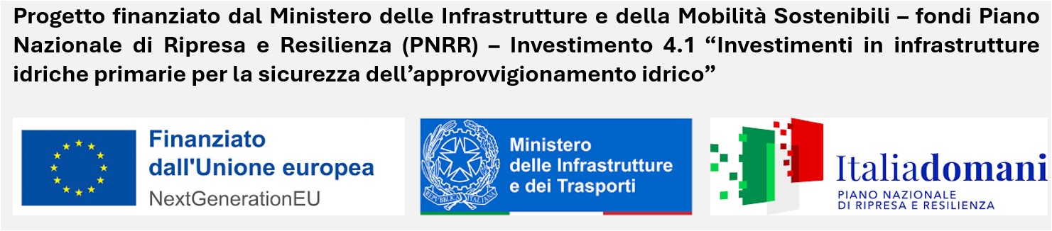 Intestazione progetto finanziato Valle di Gresta